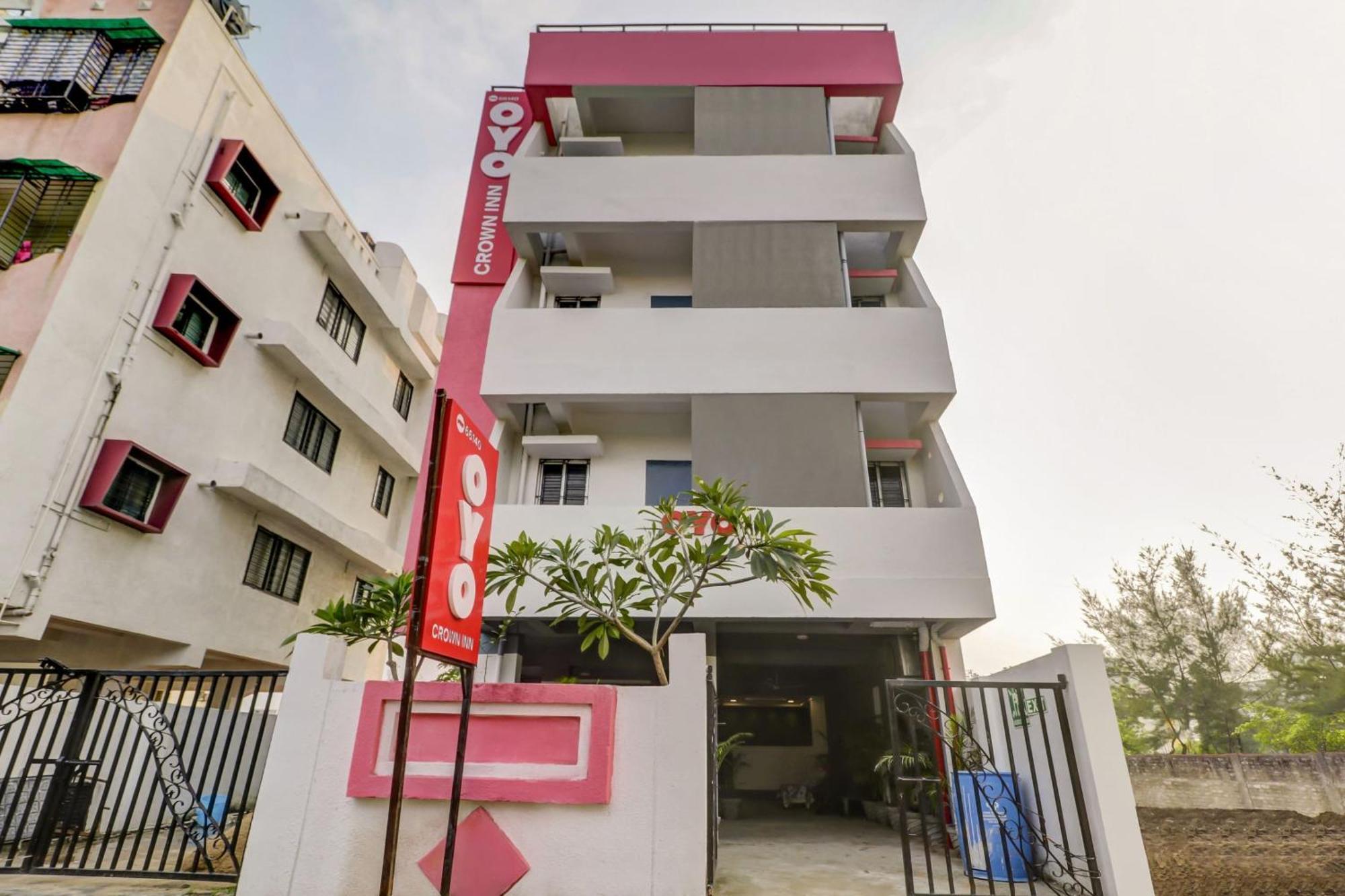 那格浦尔 Oyo 75739王冠旅馆酒店 外观 照片